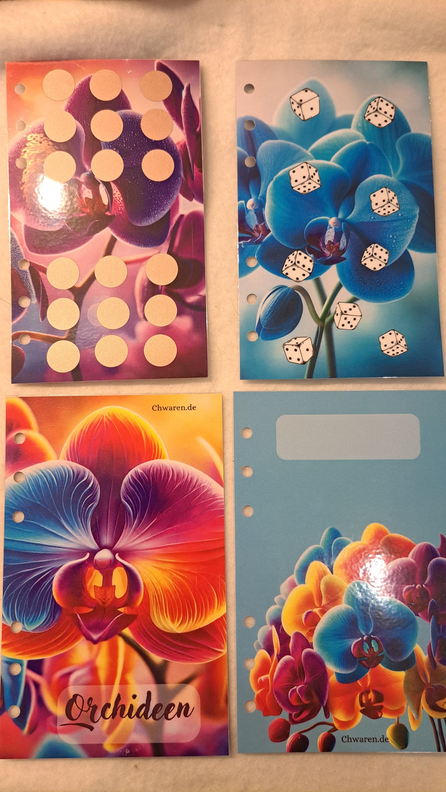 Orchideen Set