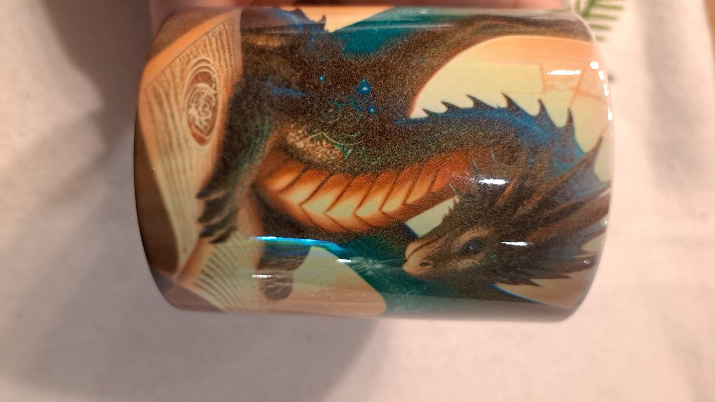 Tasse Lesedrache