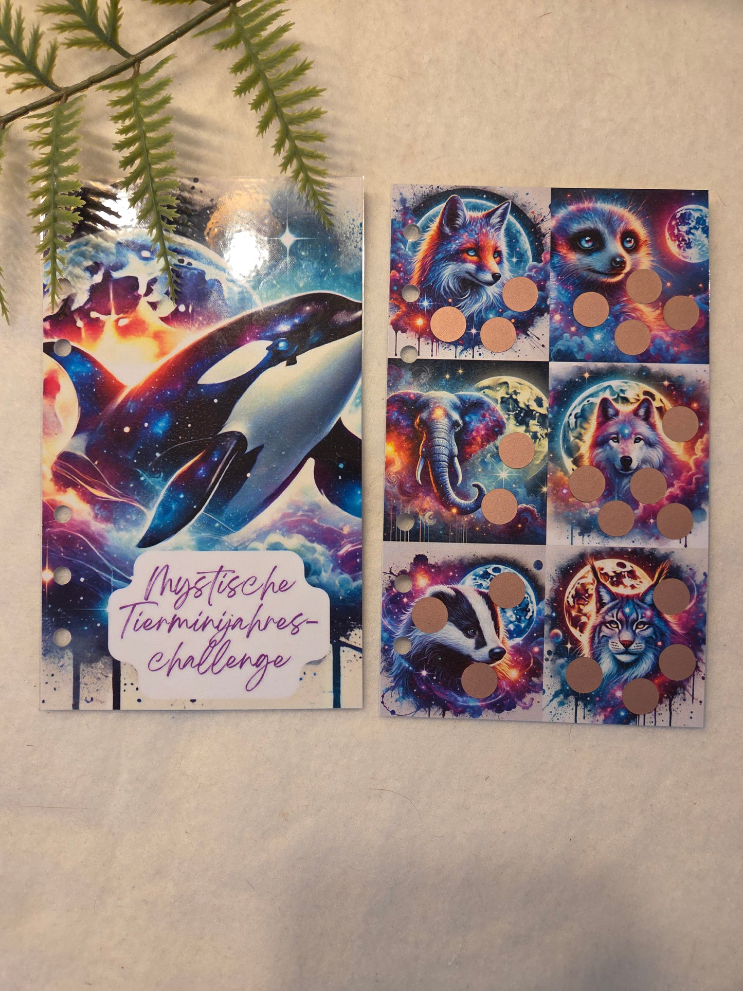 Minijahreschallenge Mystische Tiere