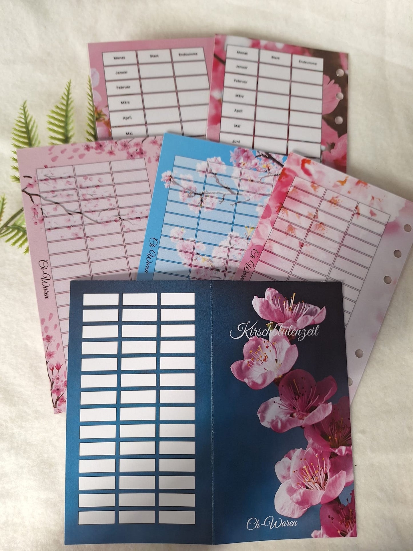 Kirschblüten Set