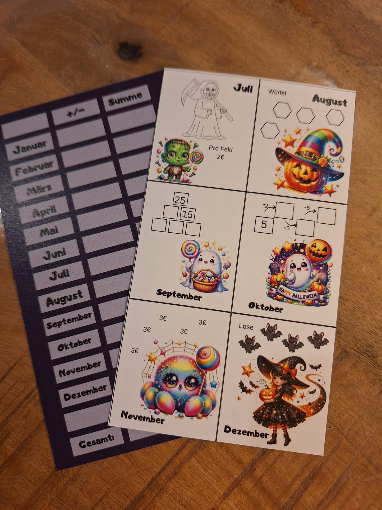 Minijahreschallenge Halloween