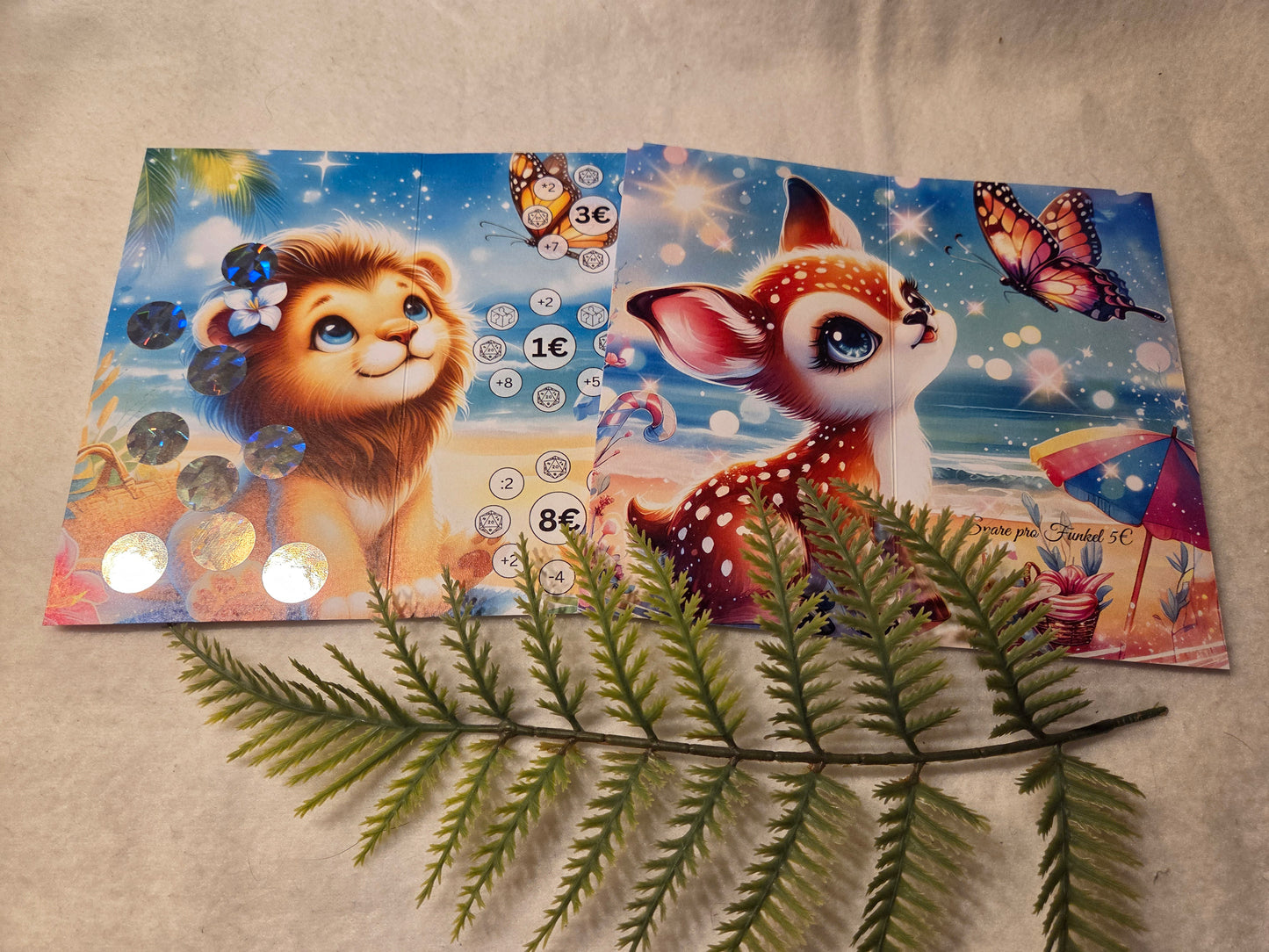 Tiere Klappkarten Set