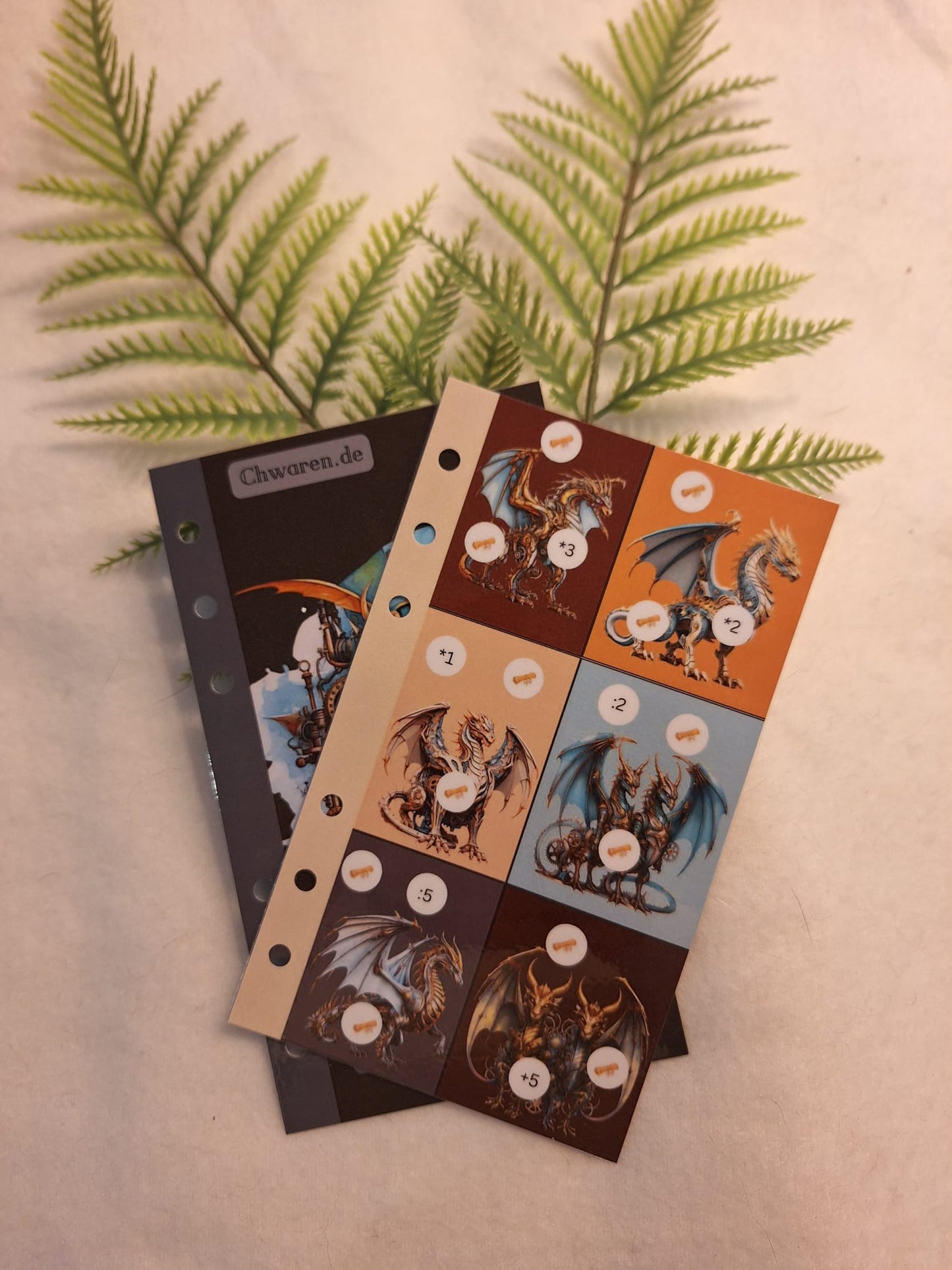 Steampunk Drachen minijahreschallenge