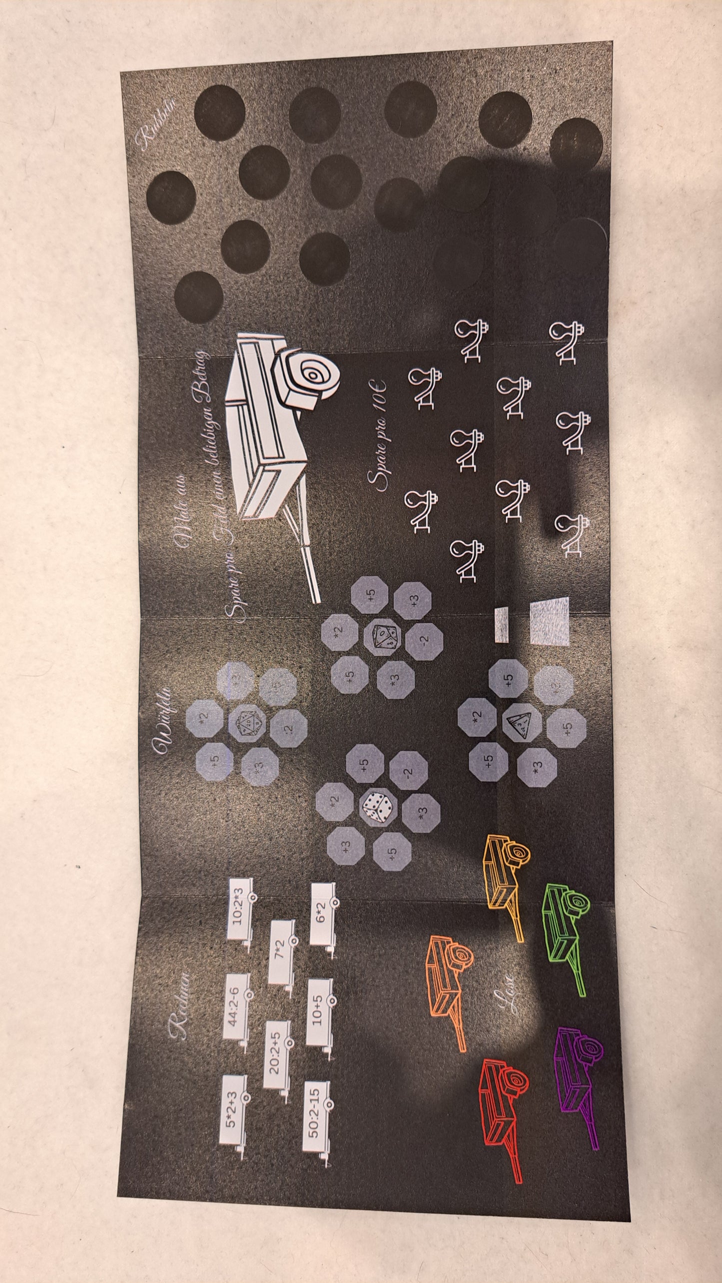 Spare für einen Anhänger