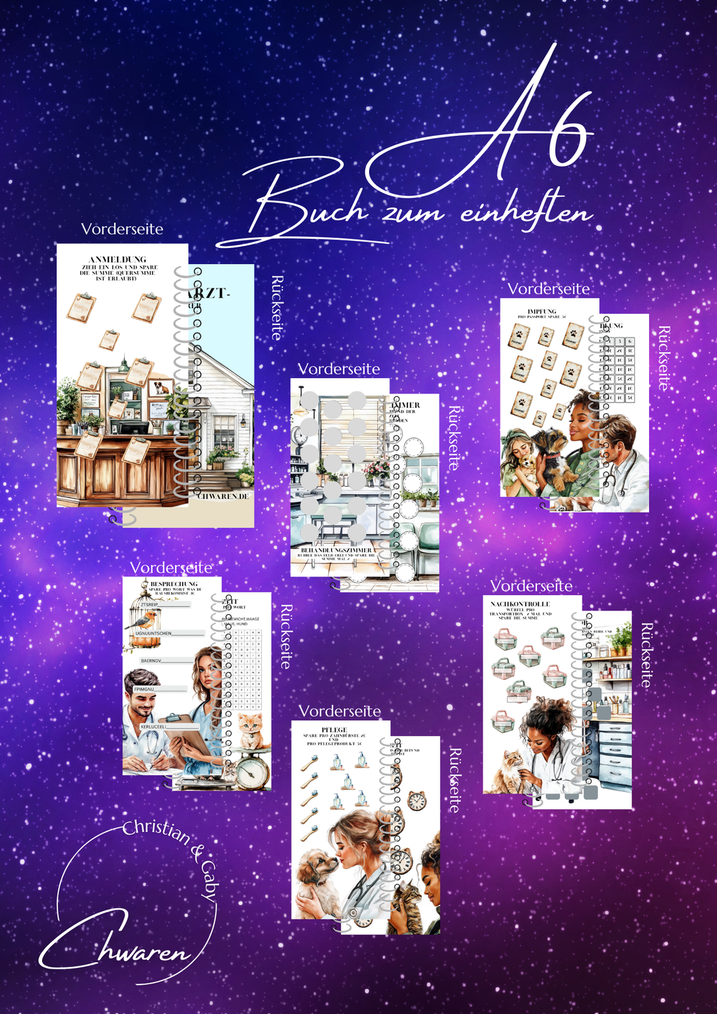 Tierarzt Sparer Ringbuch zum einheften