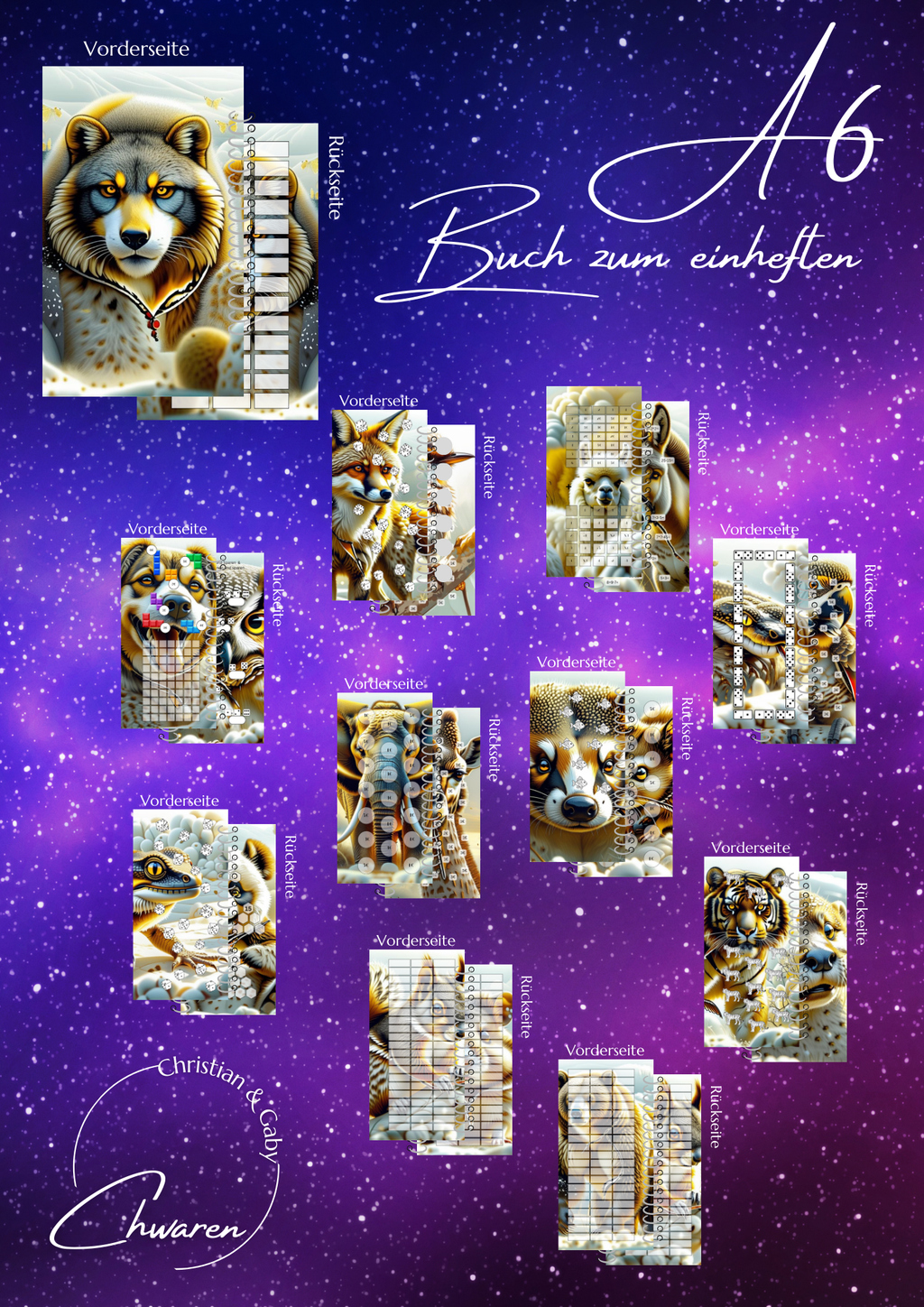 Buch de Tiere 2.0 zum einheften