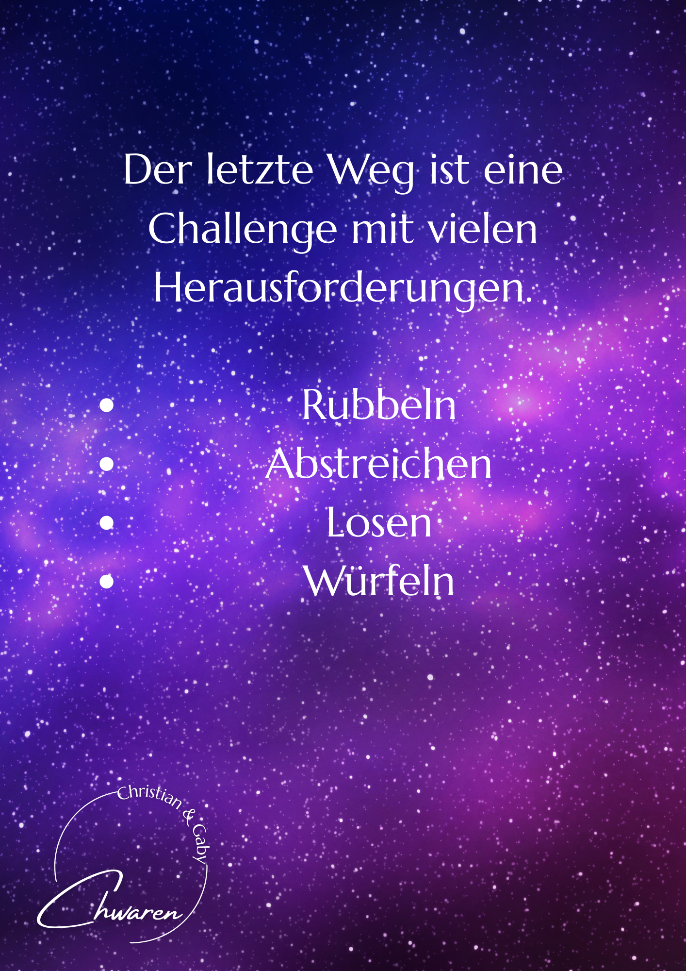 Der letzte Weg A5 Challenge Set