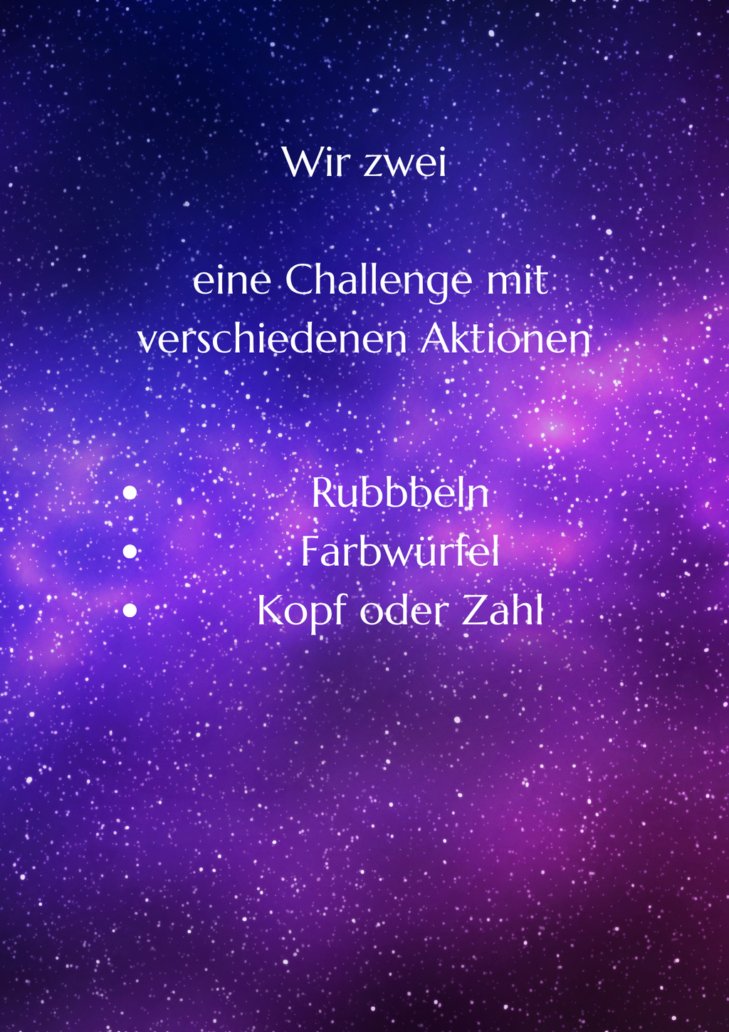 Wir zwei Klappkarte