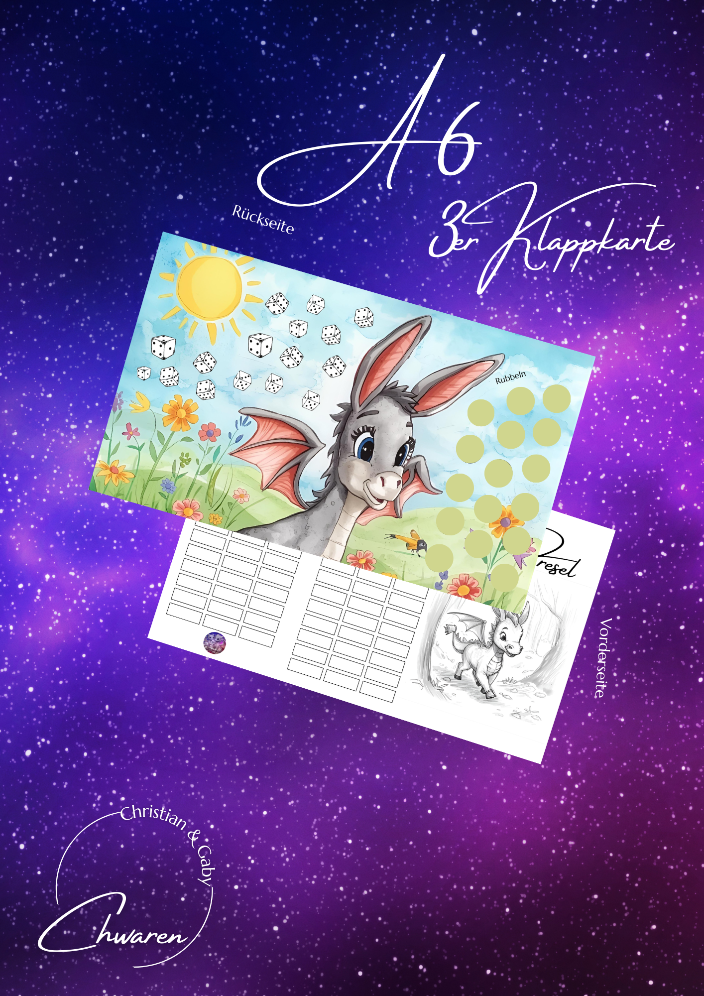 Dresel 3er KLappkarte