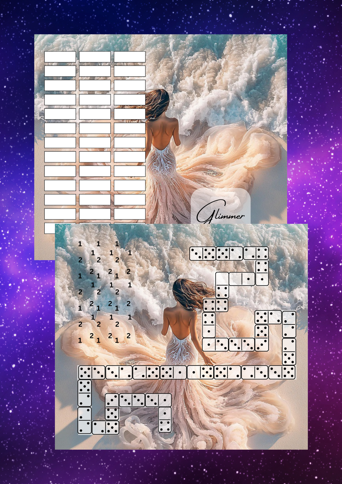 Glimmer Kleid
