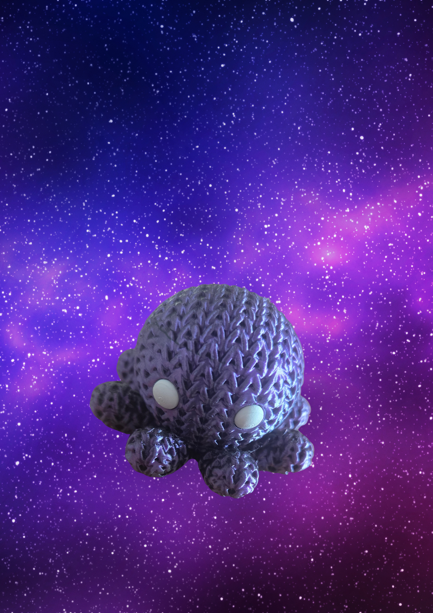 Häkel Octopus 3 D Druck