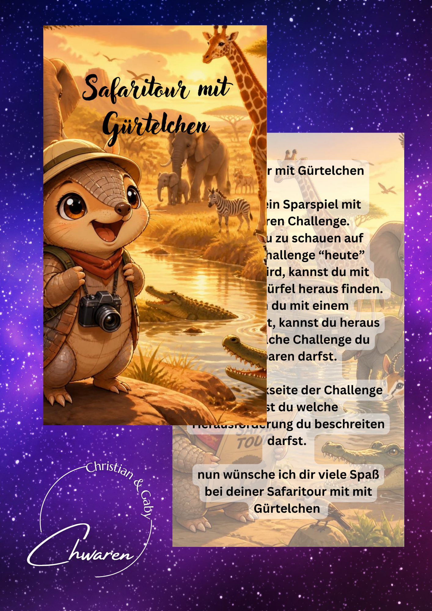 Safaritour mit Gürtelchen Sparset