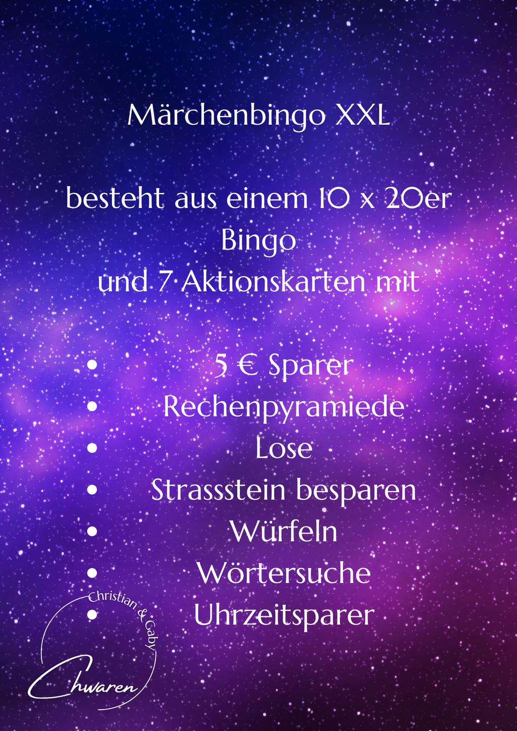 Märchenbingo XXL