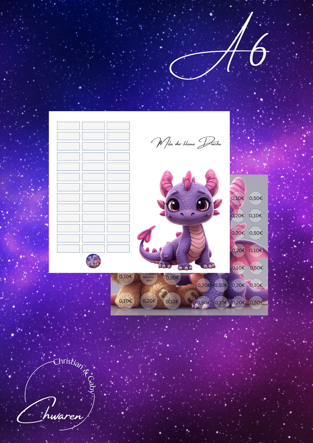Mila der kleine Drache Kinderchallenge zum besparen