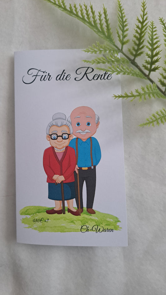 Spare für die Rente