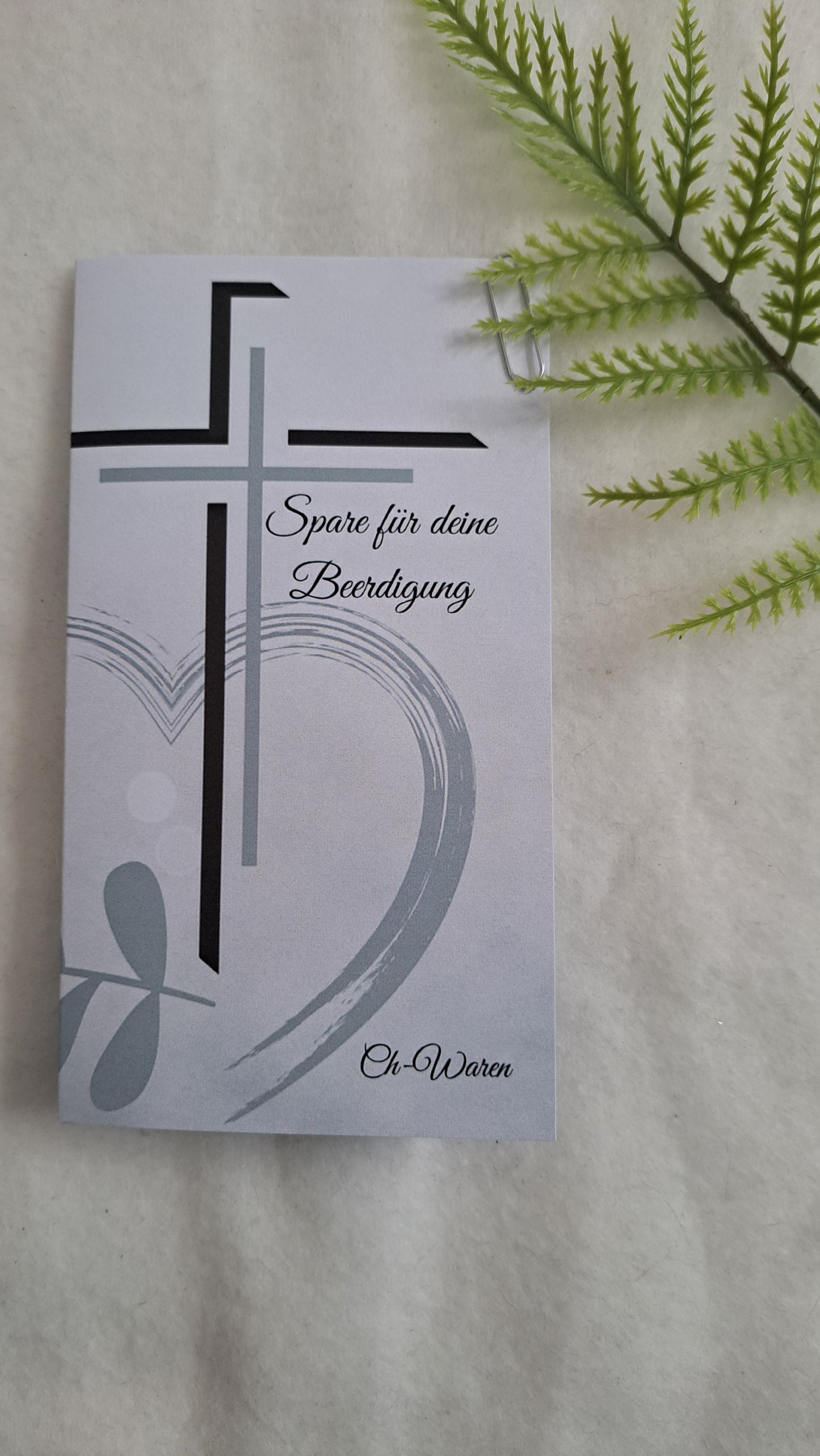 Spare für eine Beerdingung