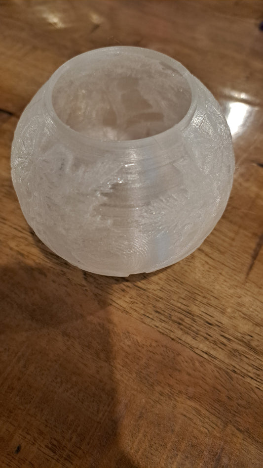 Teelichthalter Weihnachtskugel