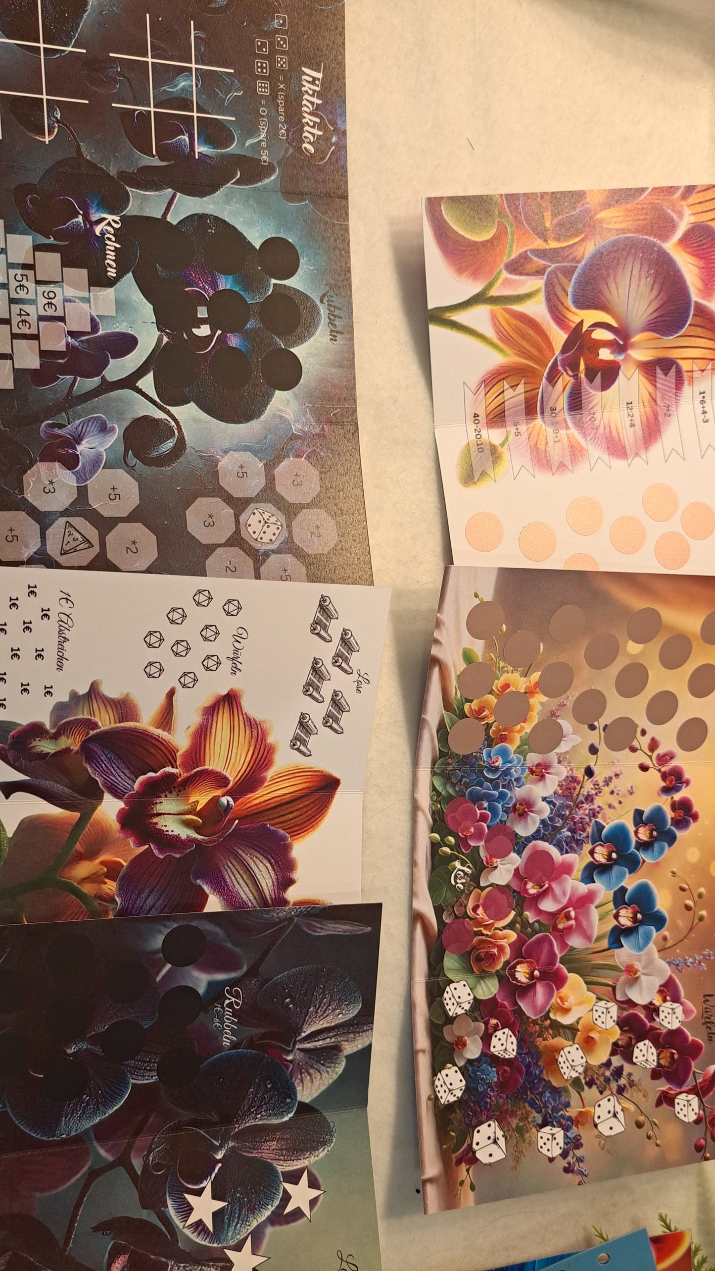 Orchideen Set