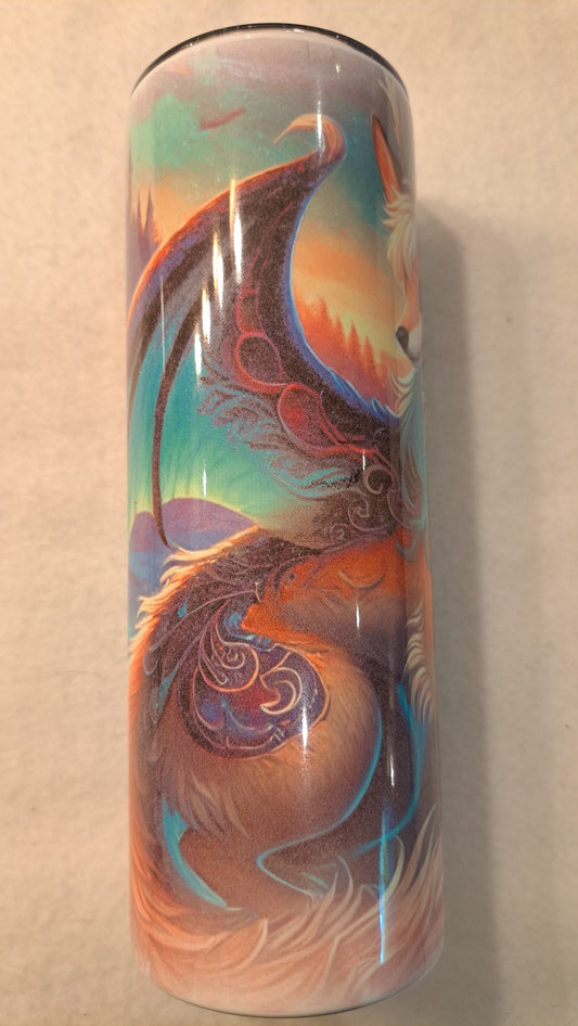 Tumbler WolfFuchsDrache