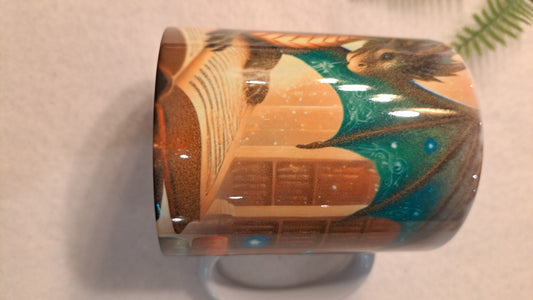 Tasse Lesedrache