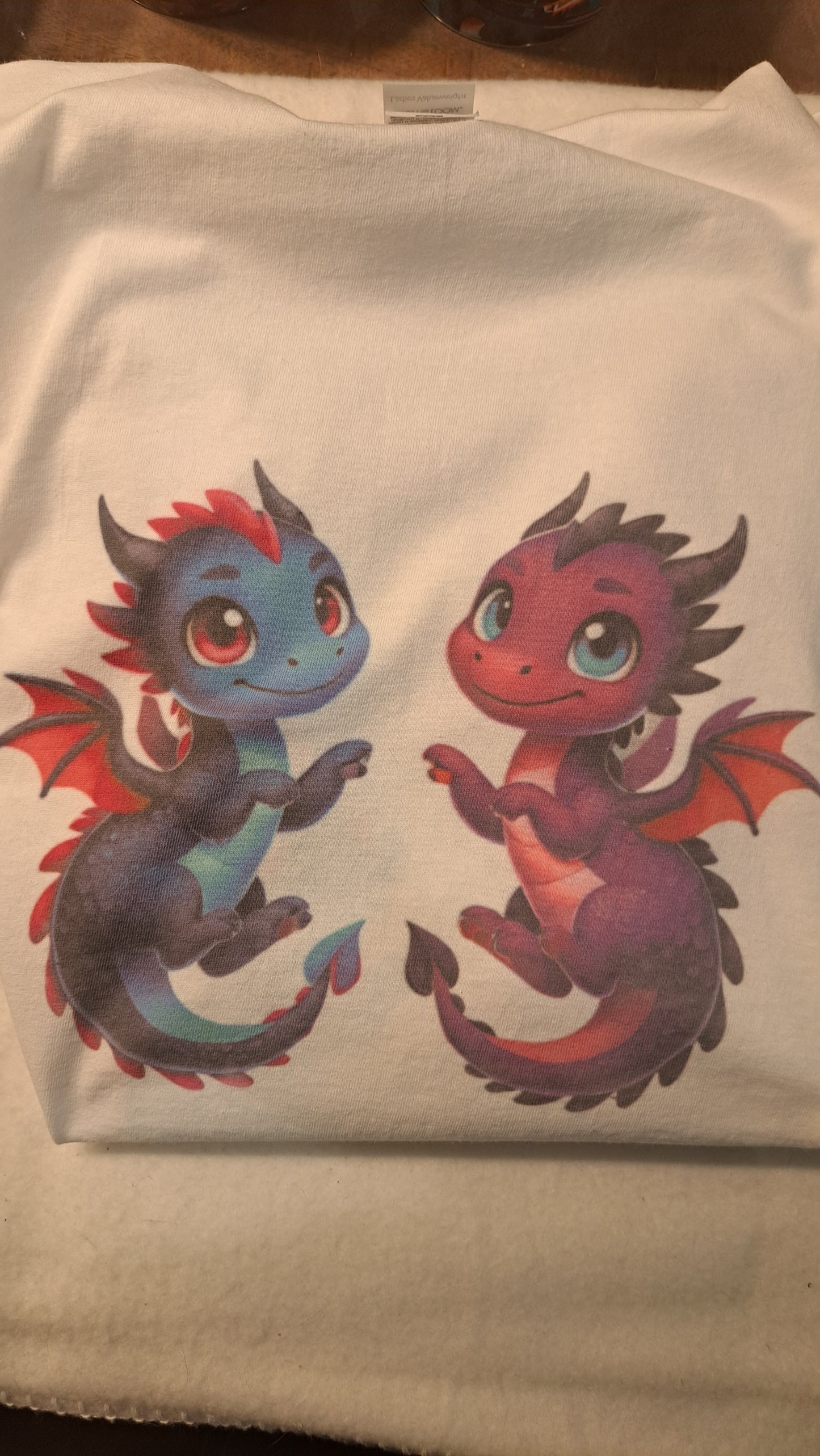 Tshirt 2 Drachen