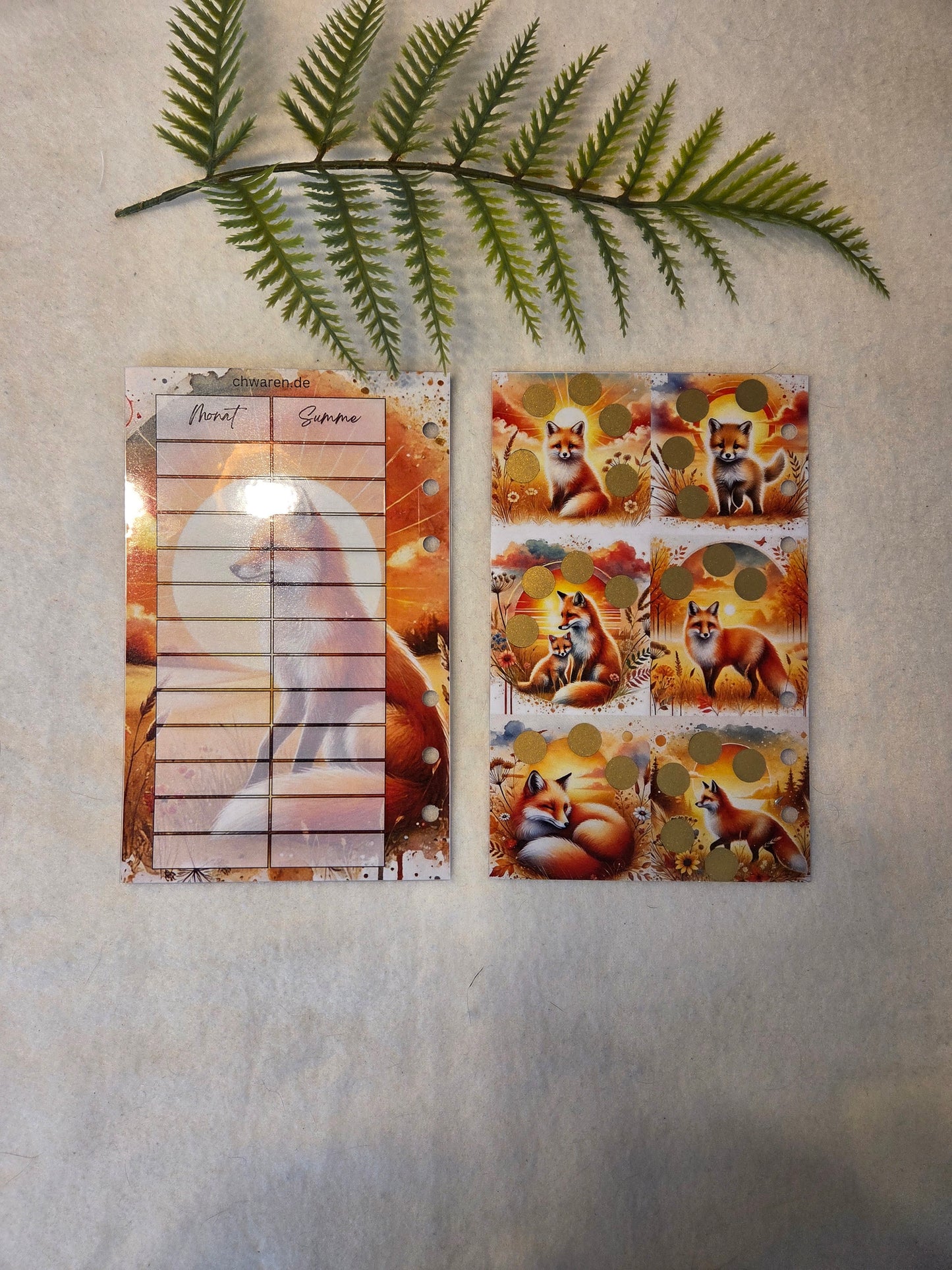 Minijahreschallenge der Füchse