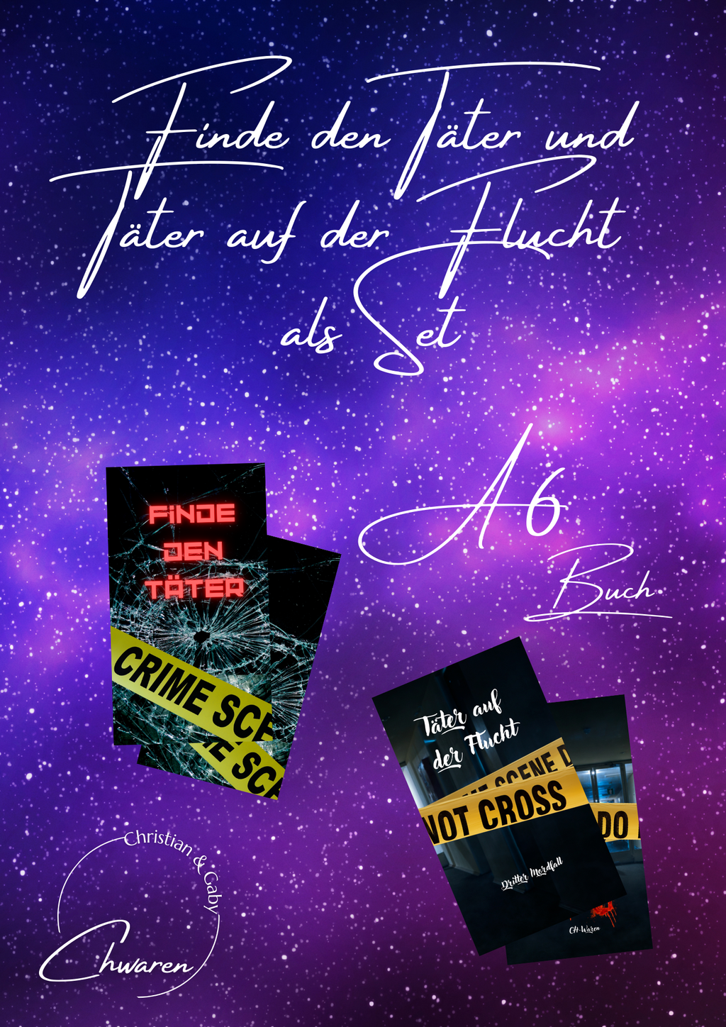 Finde den Täter und Täter auf der Flucht Doppelpack