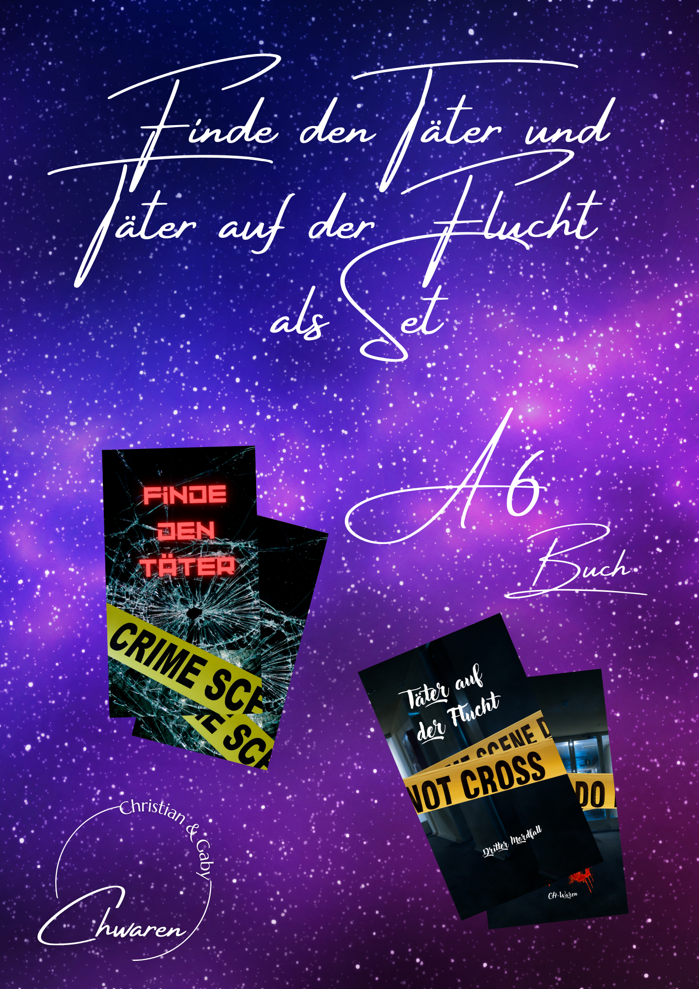 Finde den Täter und Täter auf der Flucht Doppelpack