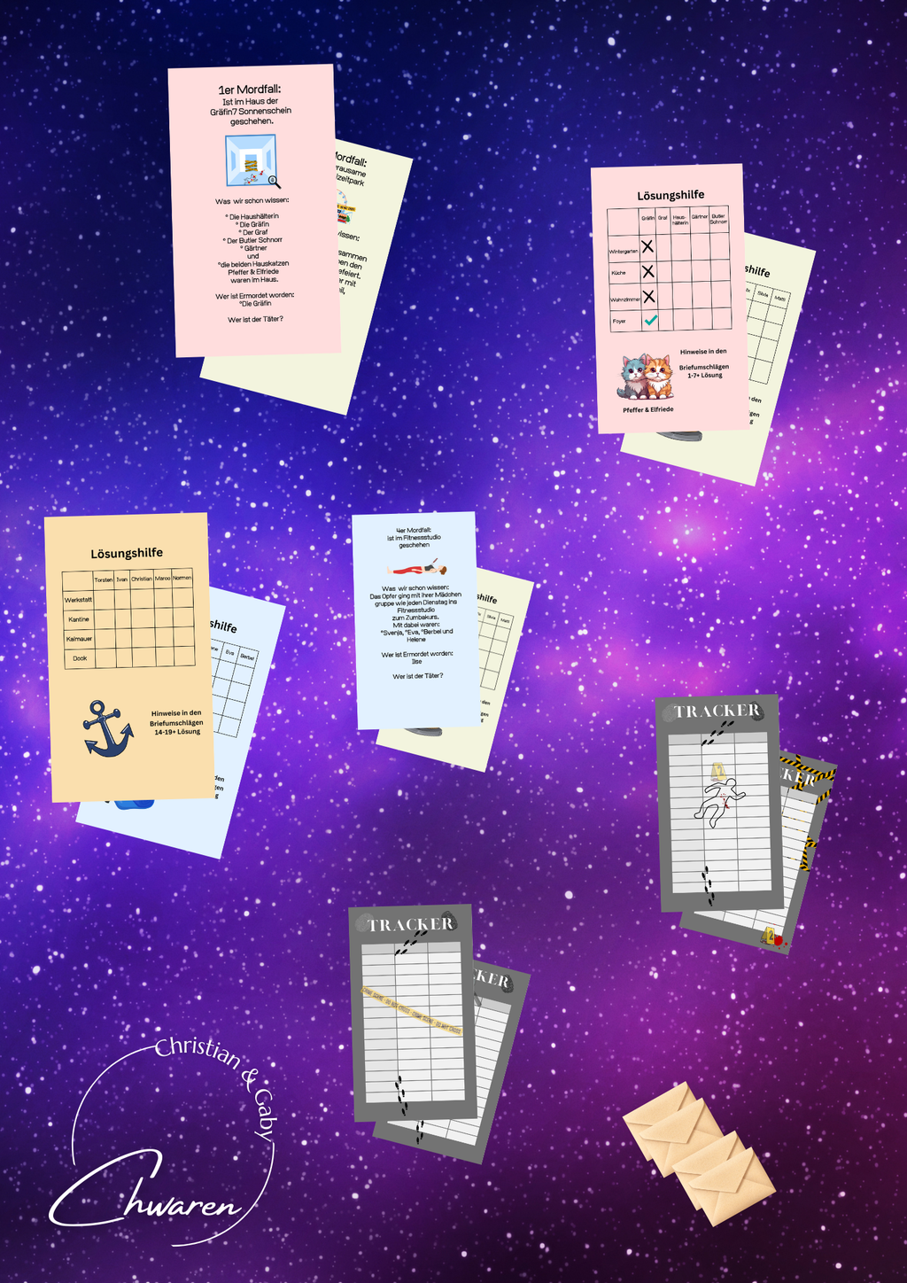 Finde den Täter und Täter auf der Flucht Doppelpack