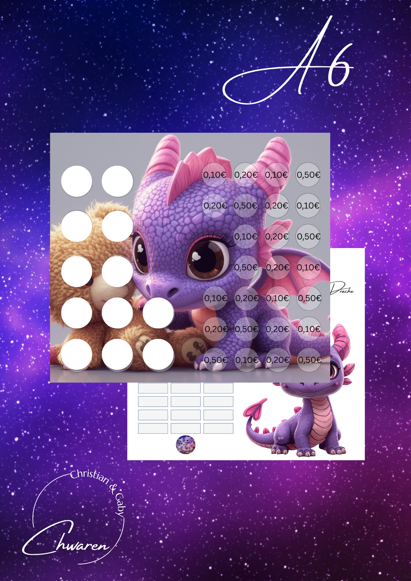 Mila der kleine Drache Kinderchallenge zum besparen