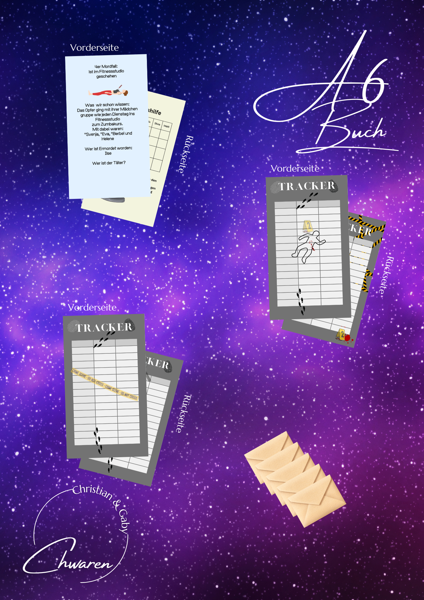 Finde den Täter Krimispiel zum Sparen