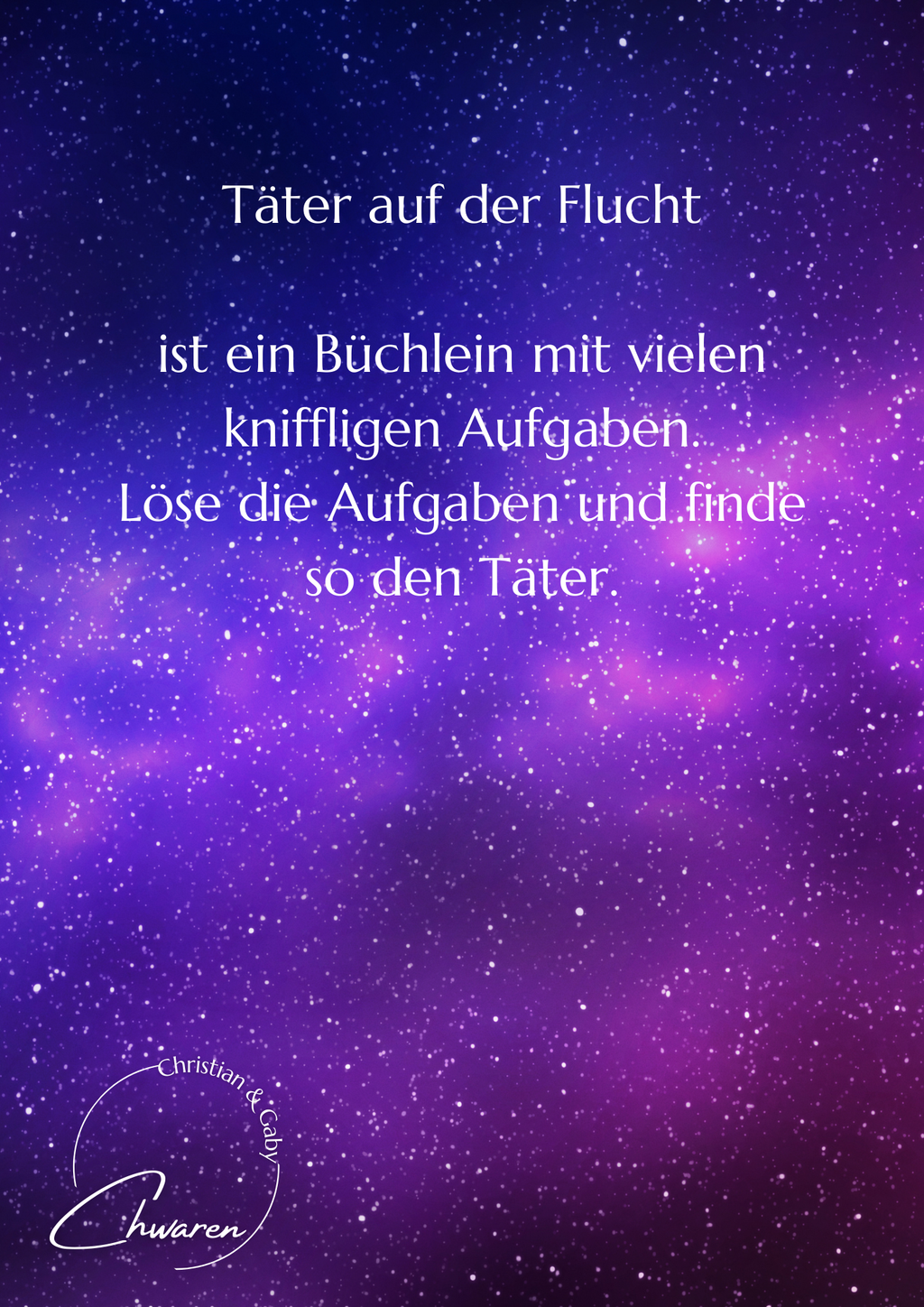 Täter auf der Flucht Krimisparspiel