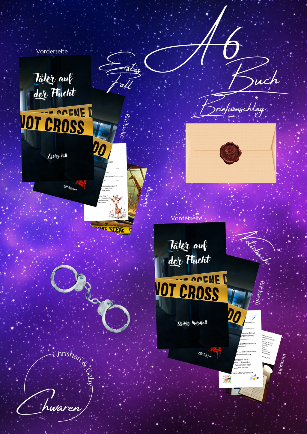 Täter auf der Flucht Krimisparspiel