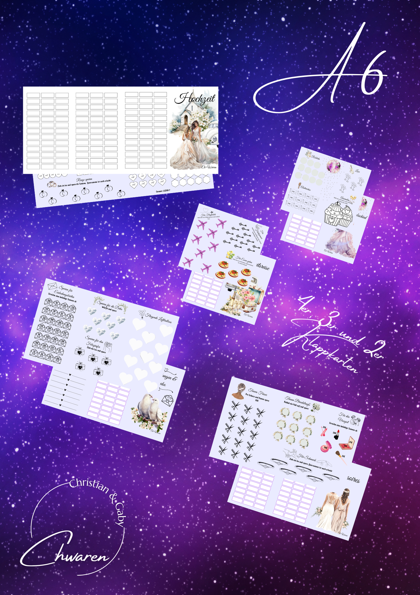 Hochzeitsset Frau Frau