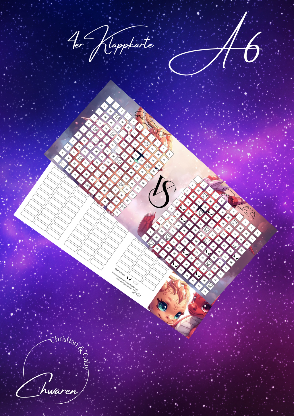 Gute Laune vs Schlechte Laune 4er Klappkarte zum besparen