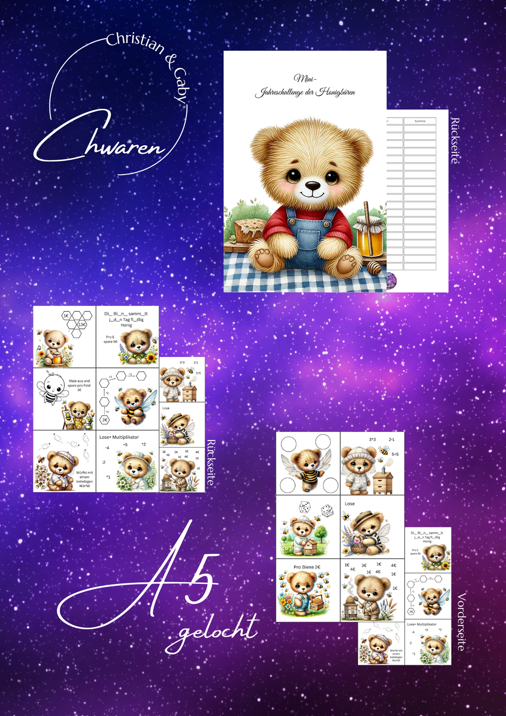 Minijahreschallenge der Honigbären A5 Challenge