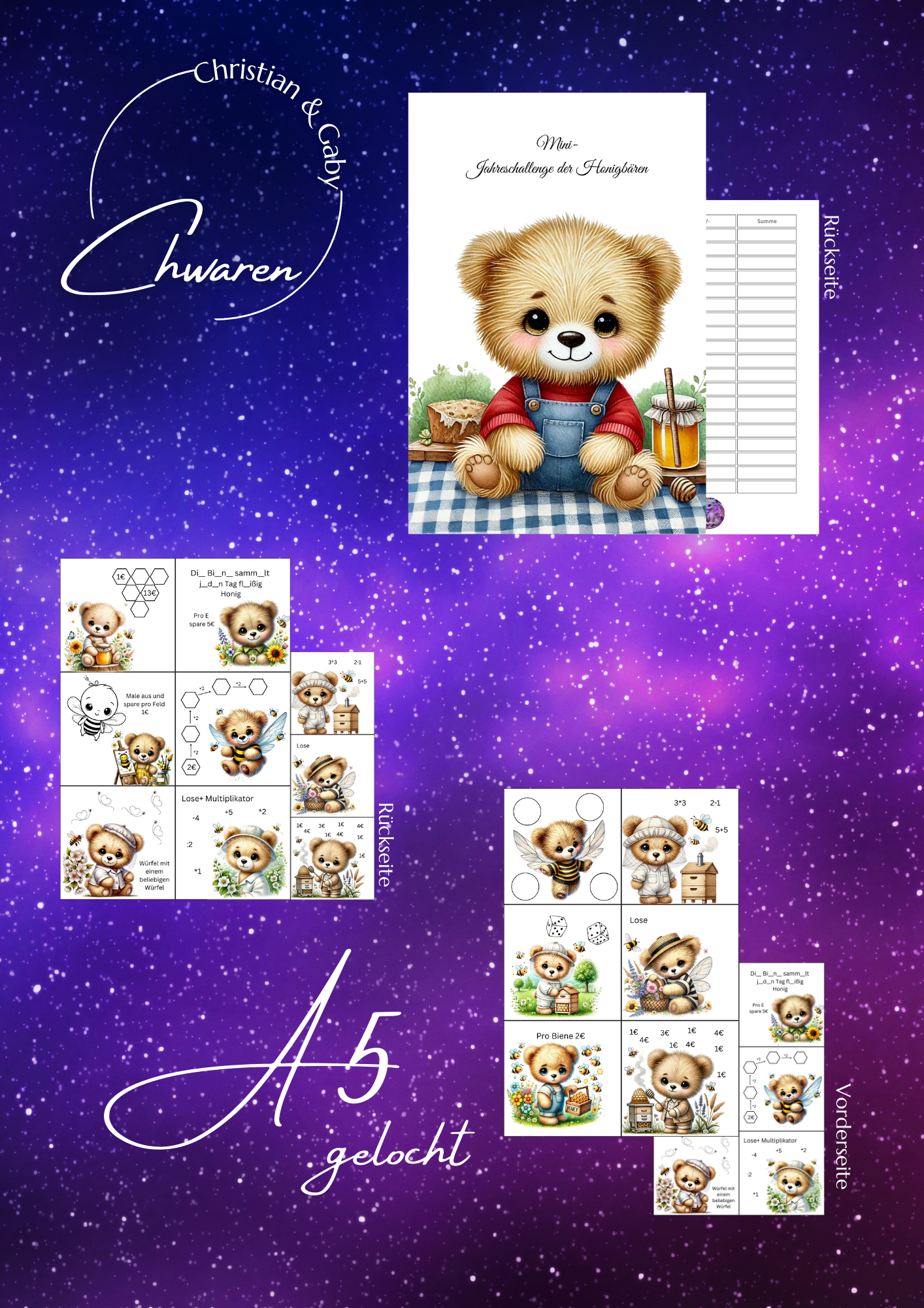 Minijahreschallenge der Honigbären A5 Challenge