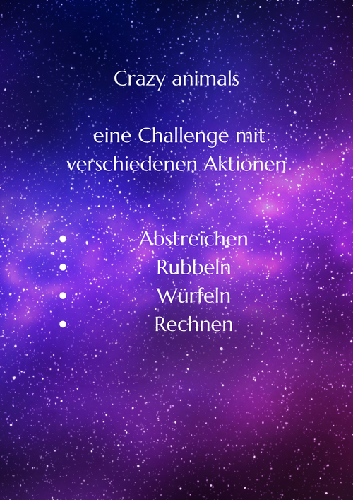 Crazy Animals Comic Klappkarte