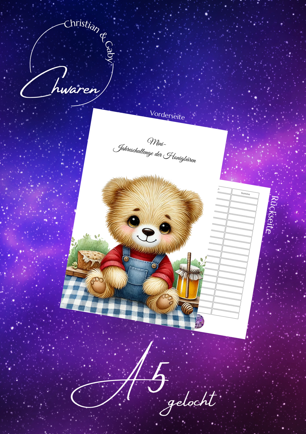 Minijahreschallenge der Honigbären A5 Challenge