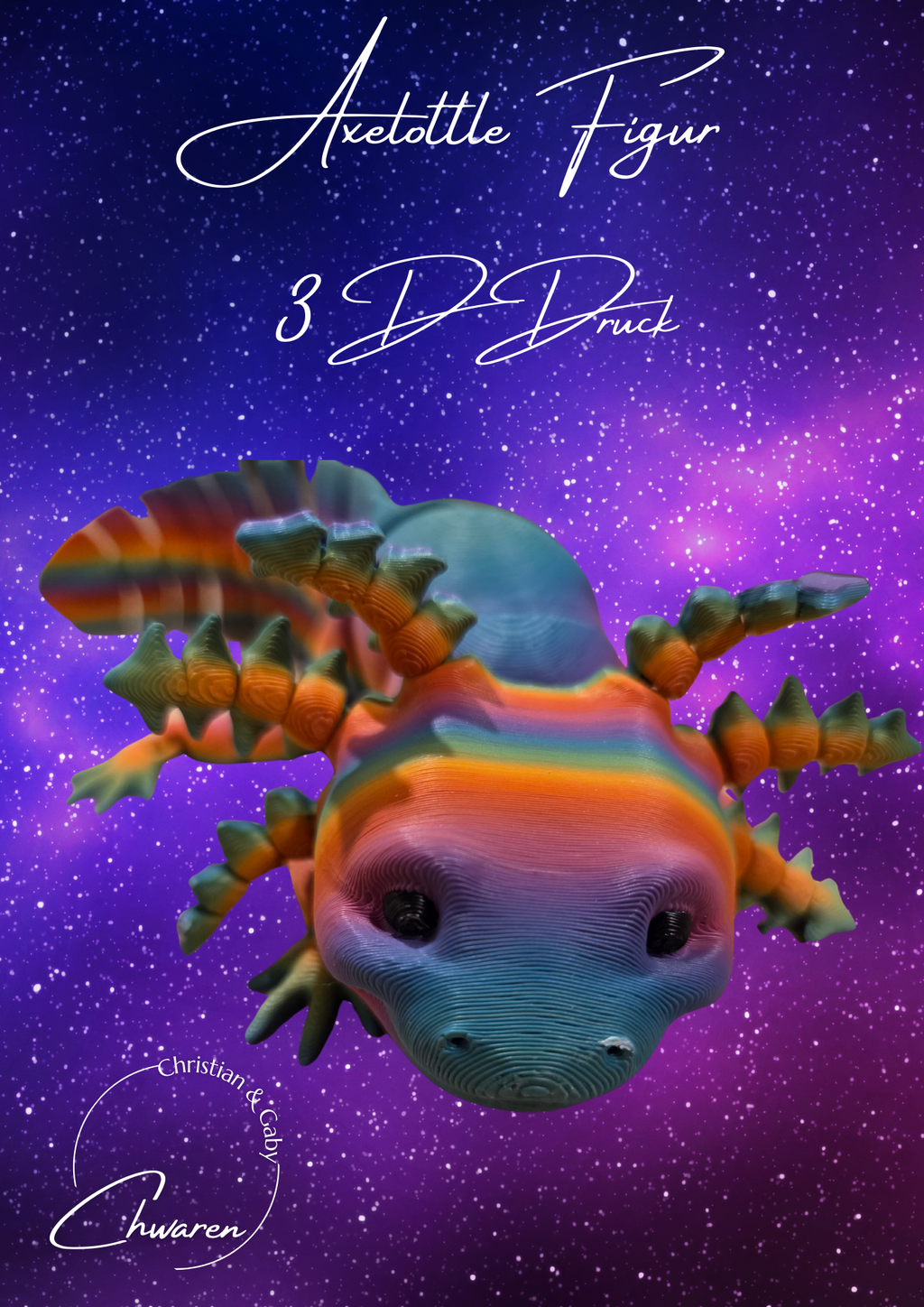 Axelottl Figur 3D Druck