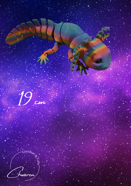 Axelottl Figur 3D Druck