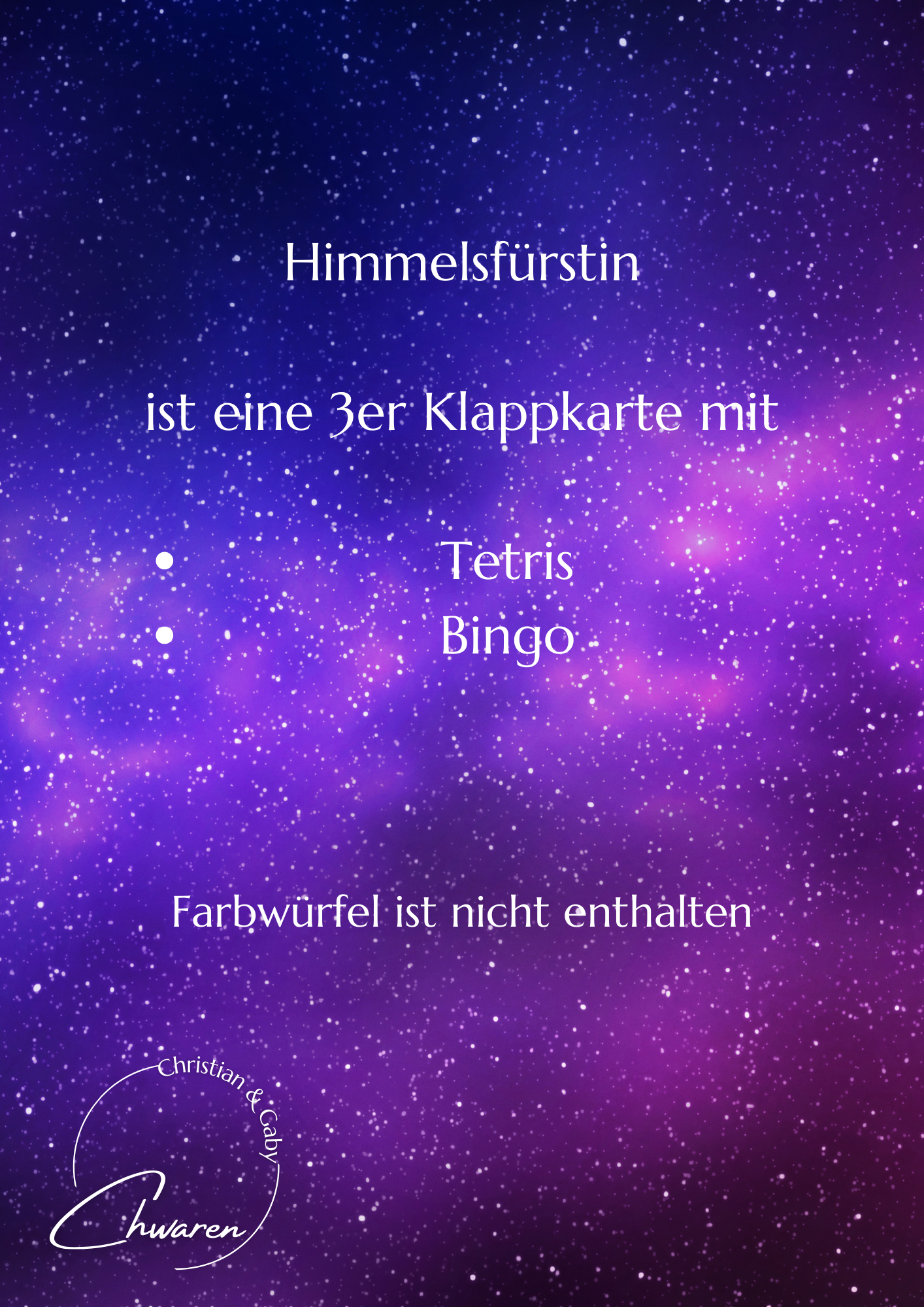 Himmelsfürstin 3er Klappkarte A7