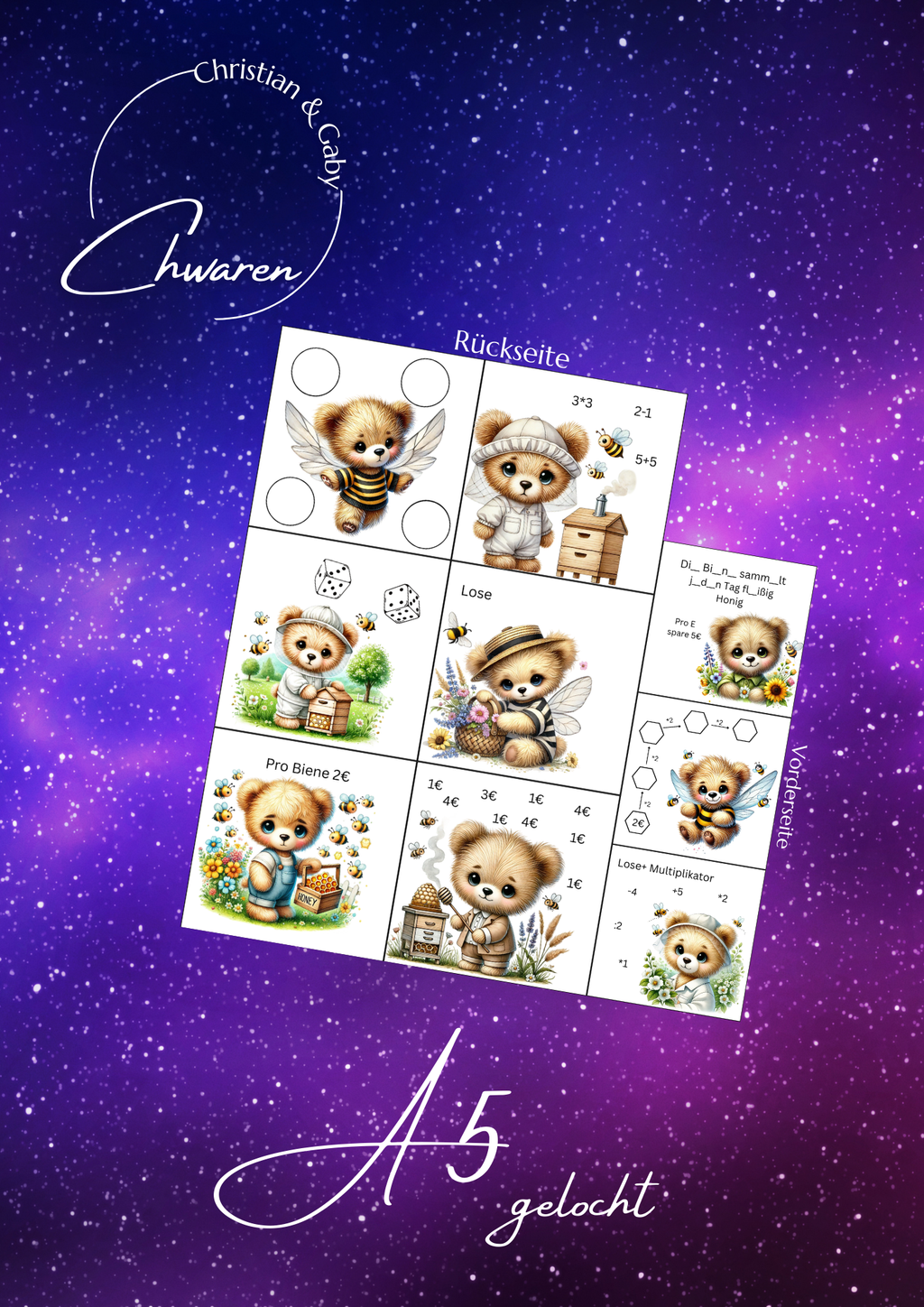 Minijahreschallenge der Honigbären A5 Challenge
