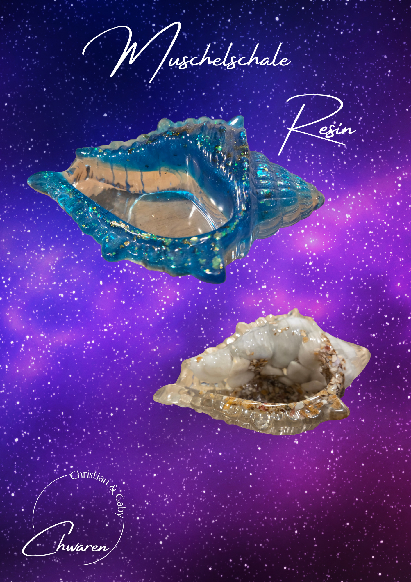Muschelschale Resin