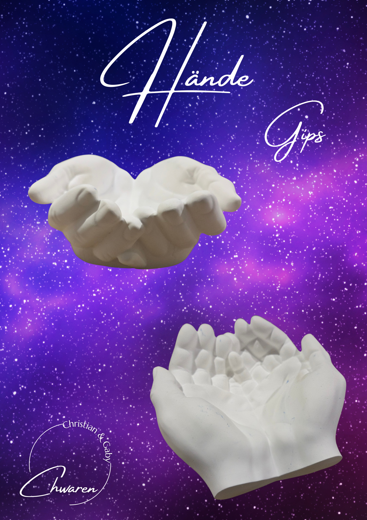 Gipsschale Hände