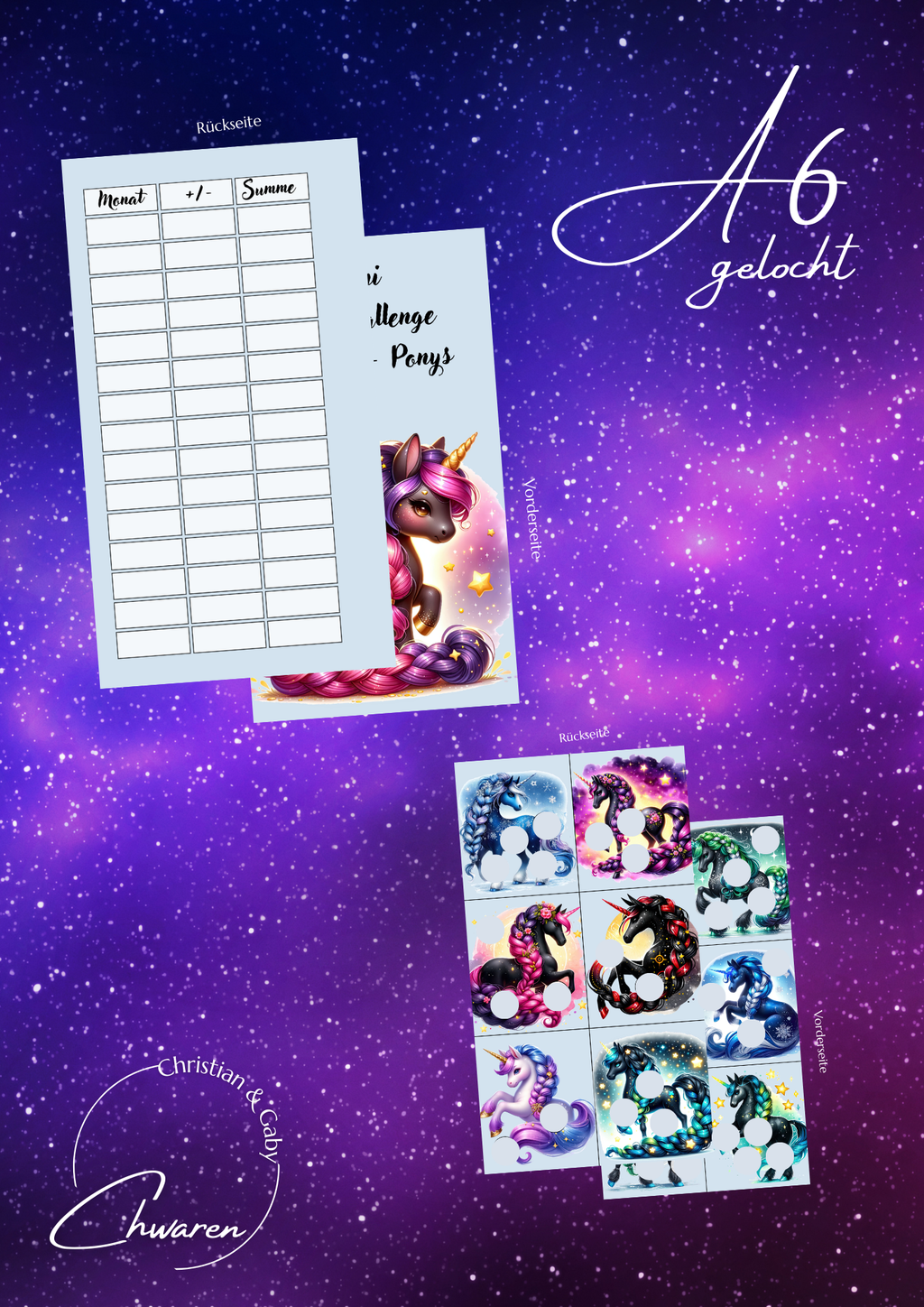 Einhorn Minijahreschallenge