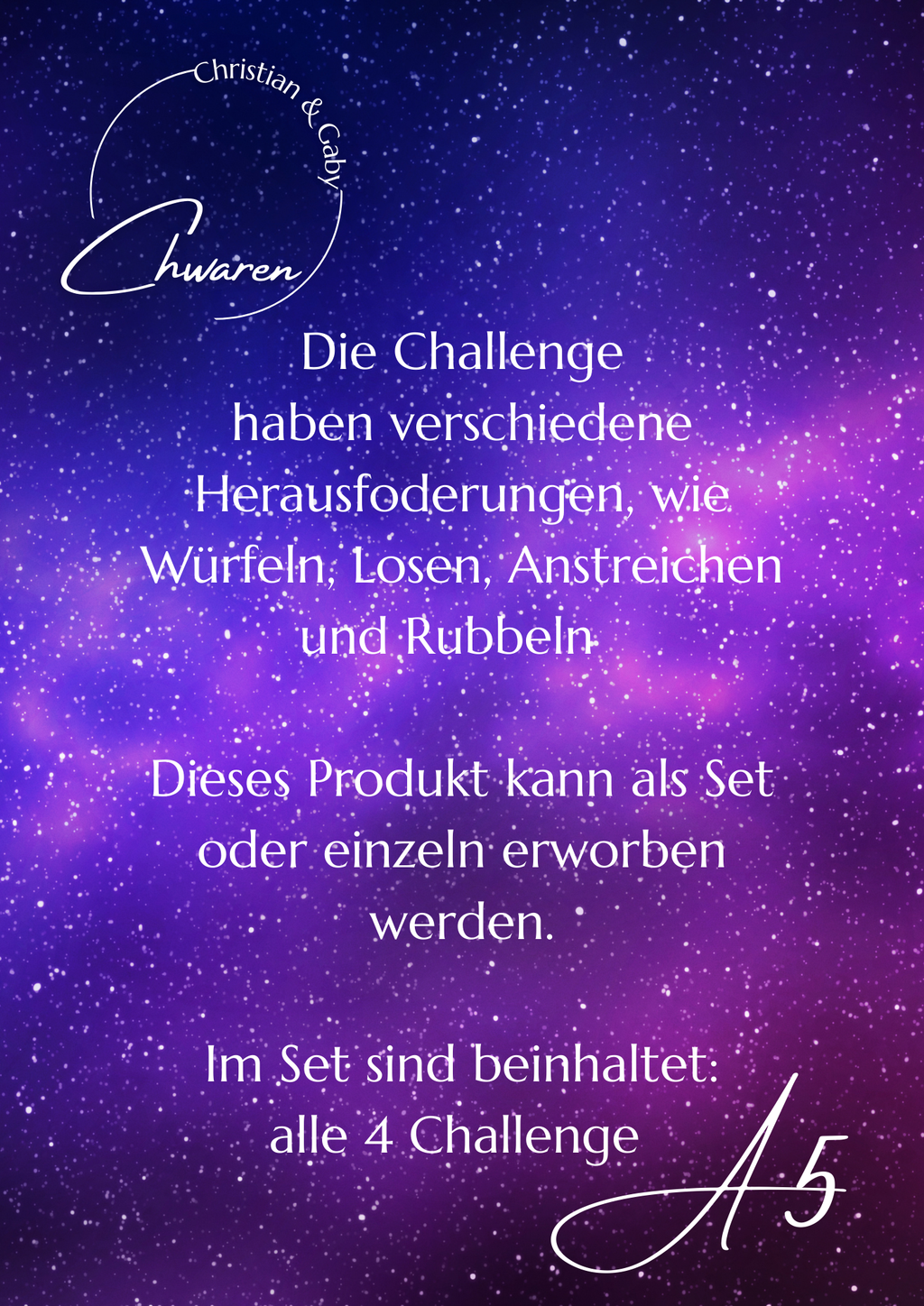 Die Mausbande A5 Challenges mit 3D Effekt
