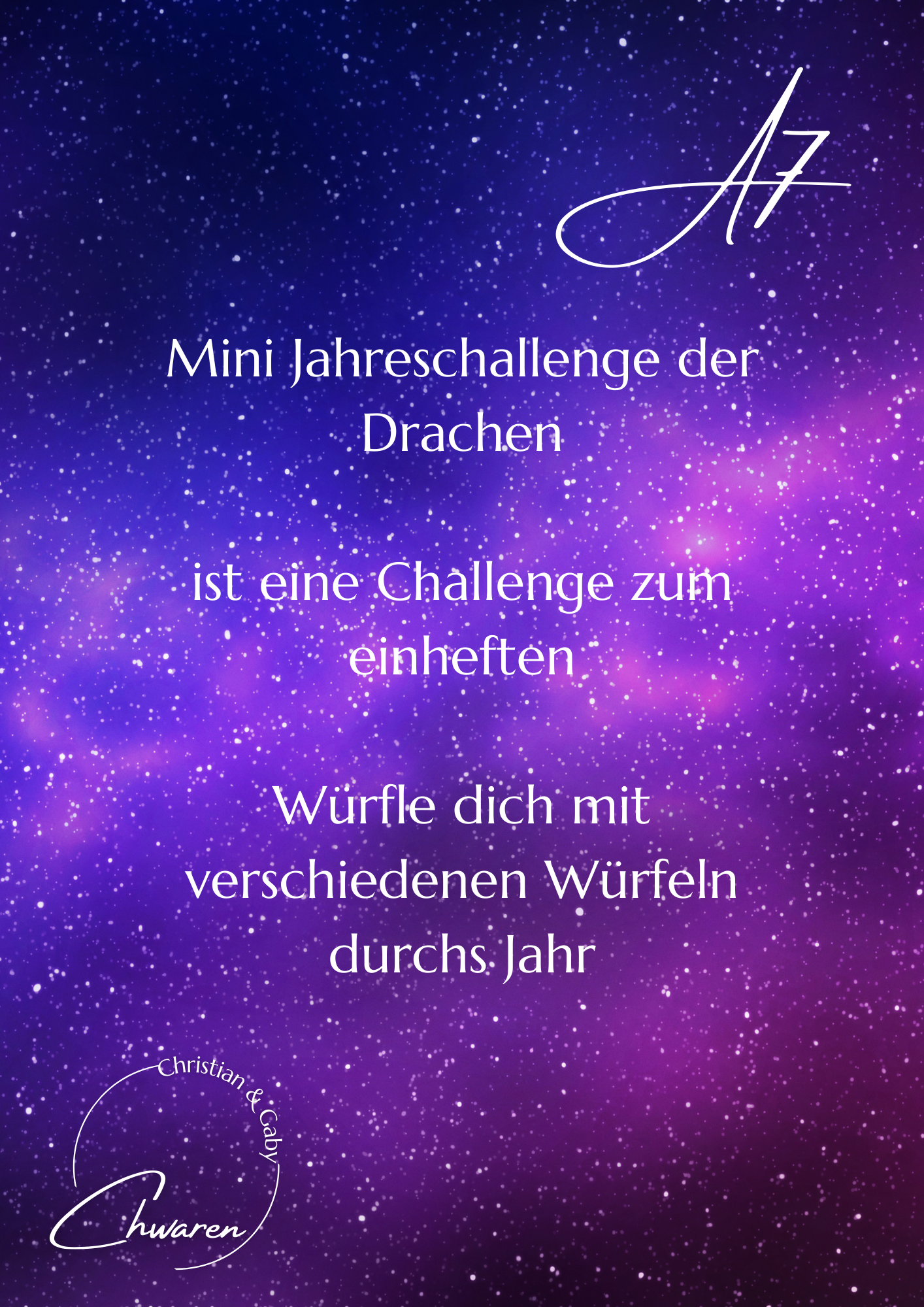 Minijahreschallenge der Drachen