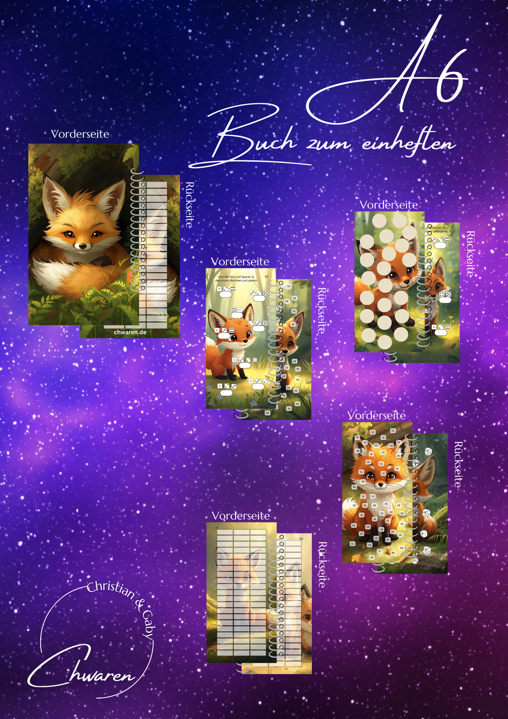 Sparplan 2000 Euro Ringbuch