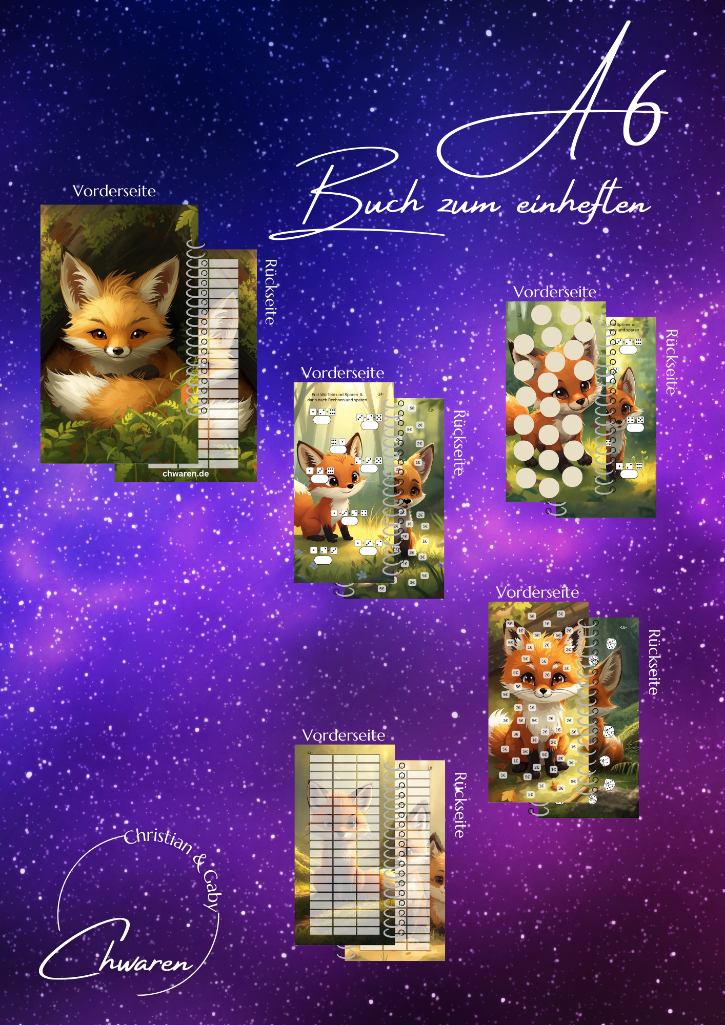 Sparplan 2000 Euro Ringbuch